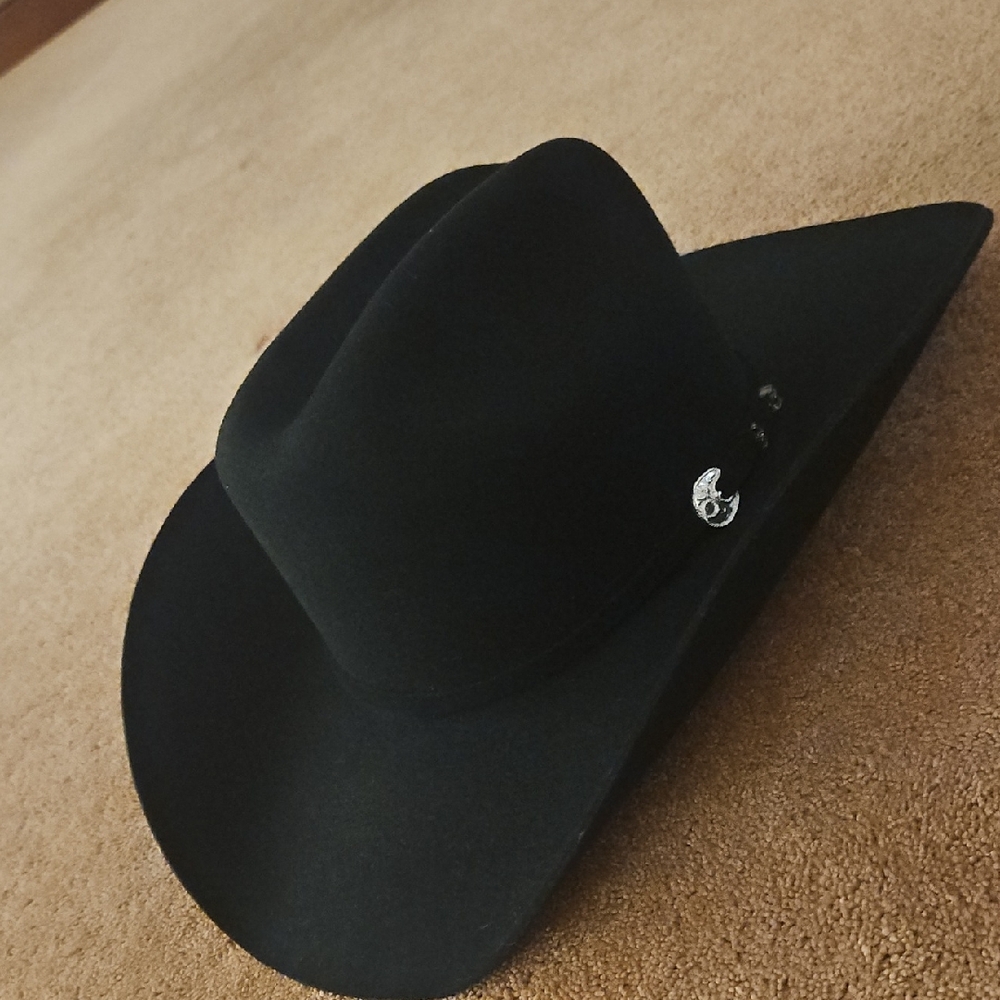 Stetson Black Classic Cowboy Boots